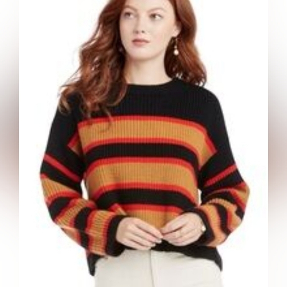 Sanctuary Multicolor Ezra Striped Knit Sweater - Picture 1 of 5